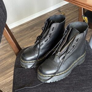 Dr. Martens Black Lace Up Boots